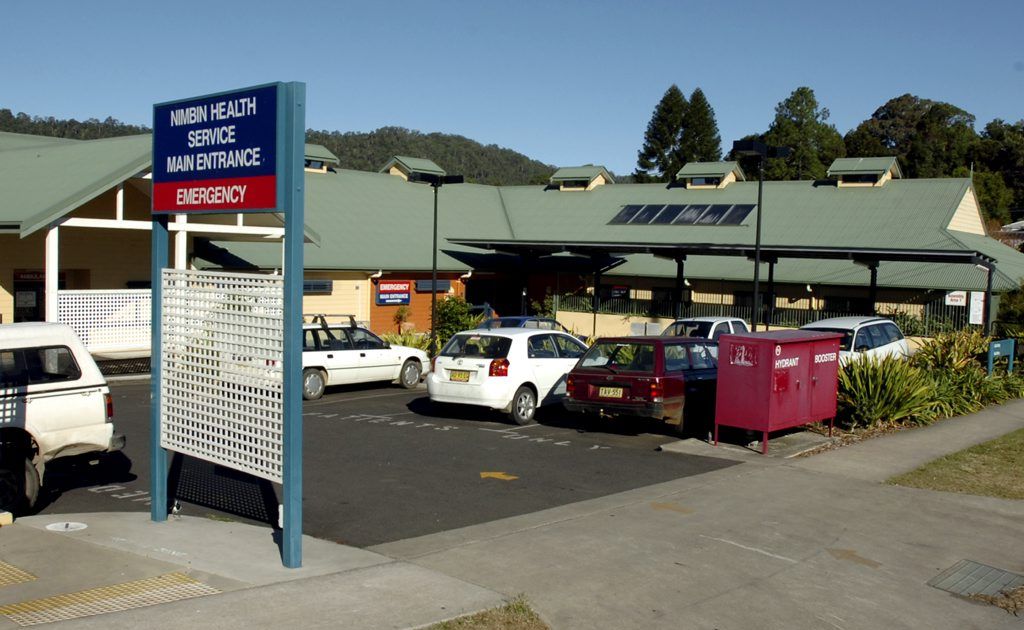 Exterior of the Nimbin Hospital Exterior of the Nimbin Hospital